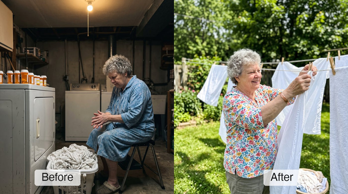 Peggy L., 71, Springfield, Missouri: before and after