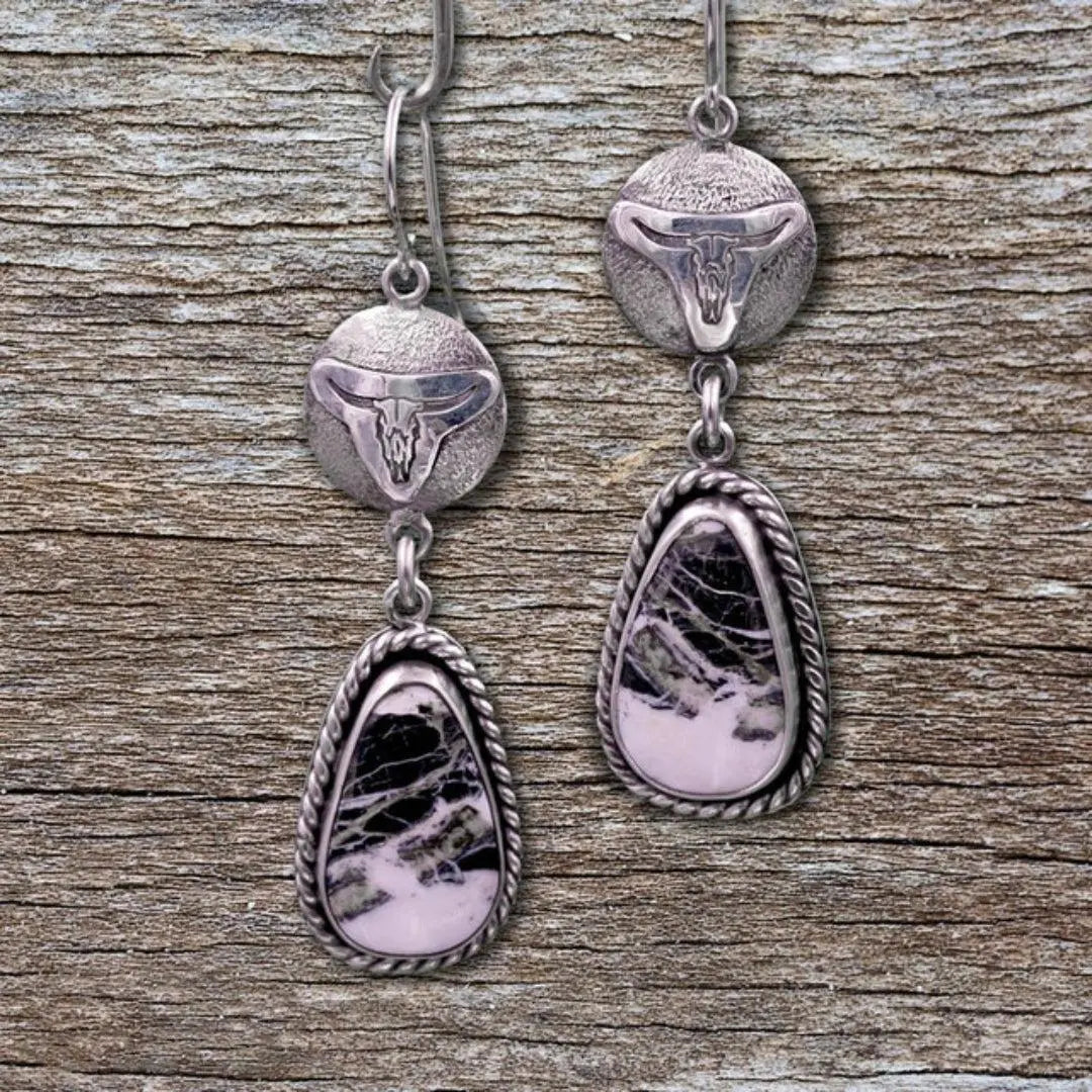 Pink Vintage Earrings