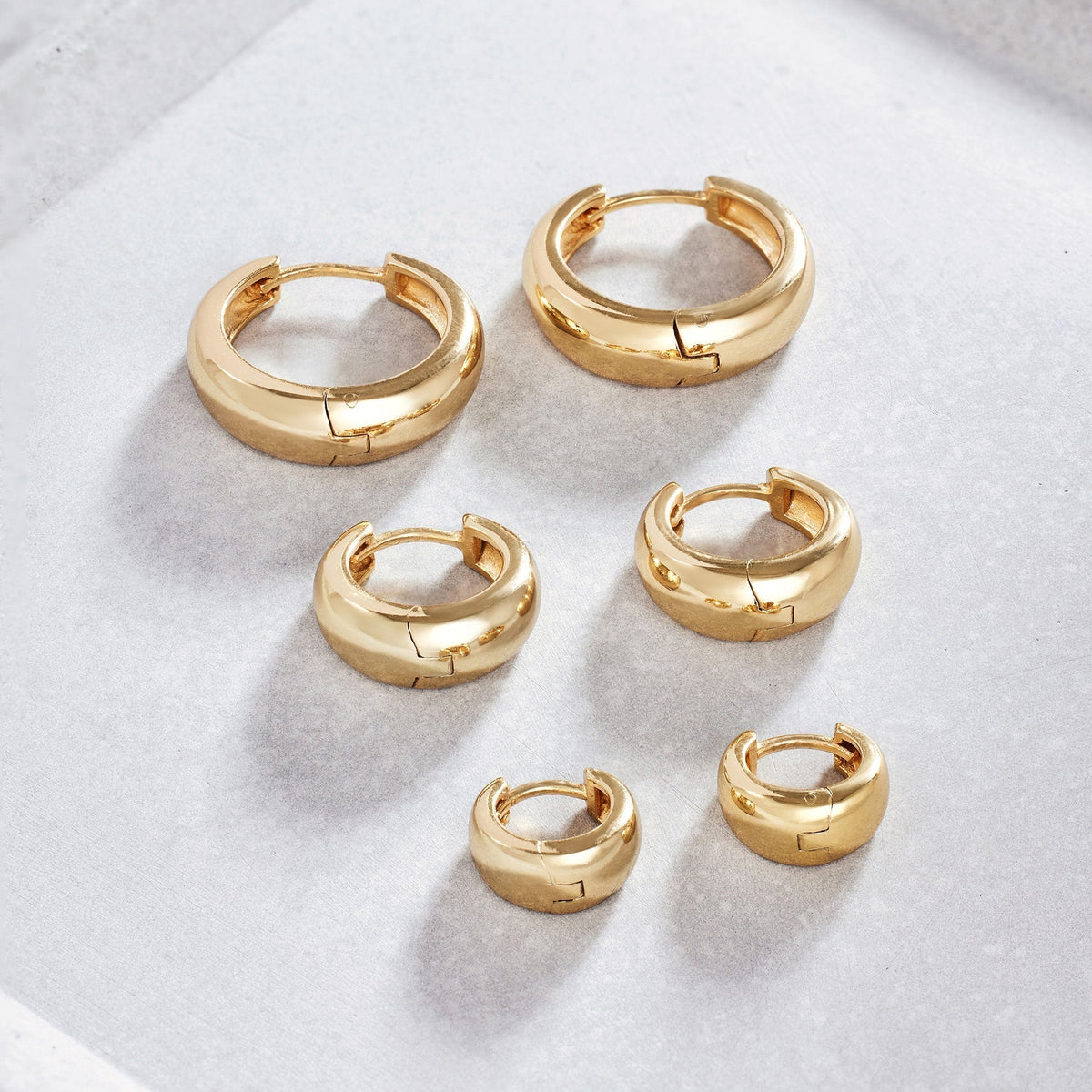 Rue Mini Hoops | Gold 18k