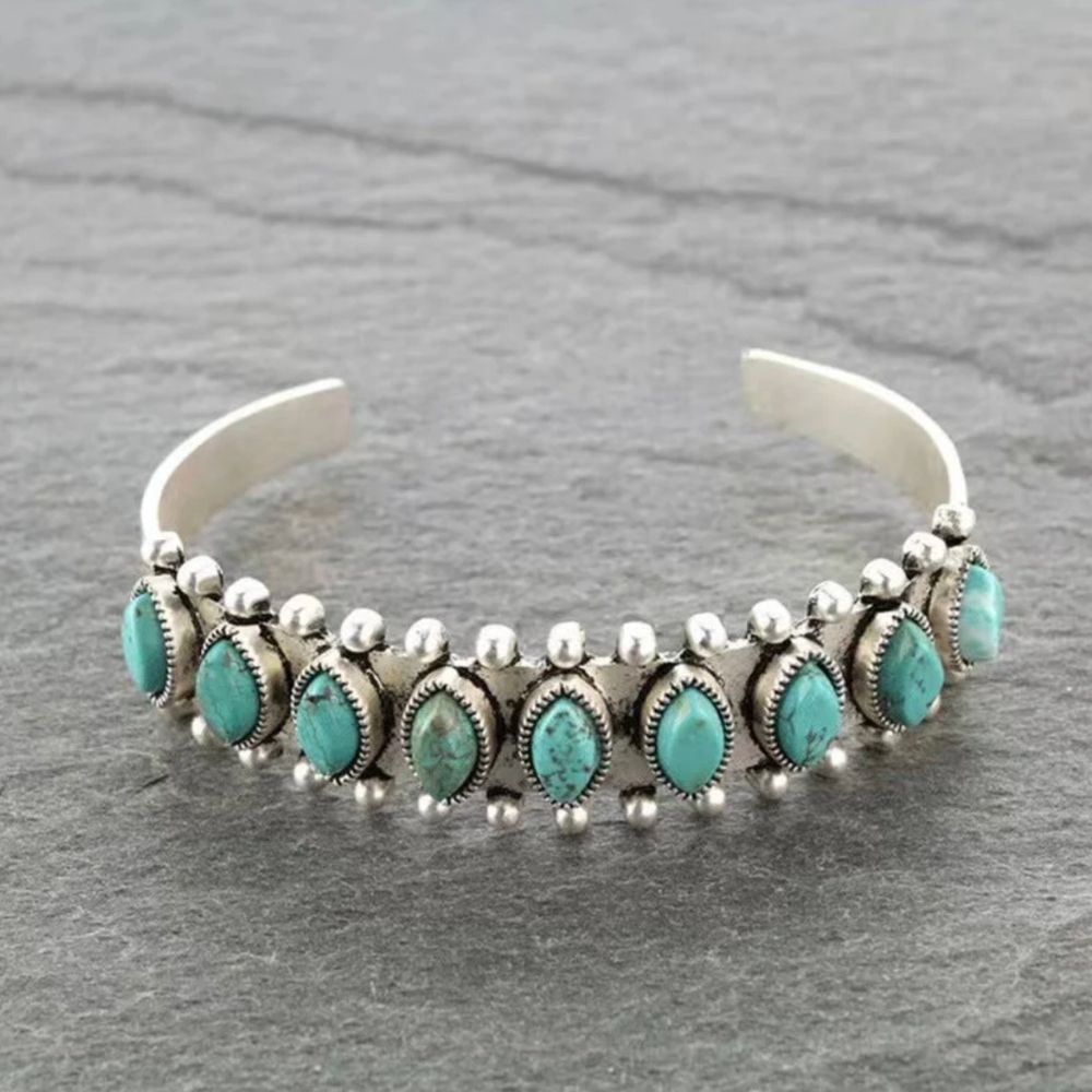 Azmira Turquoise Cuff Bracelet