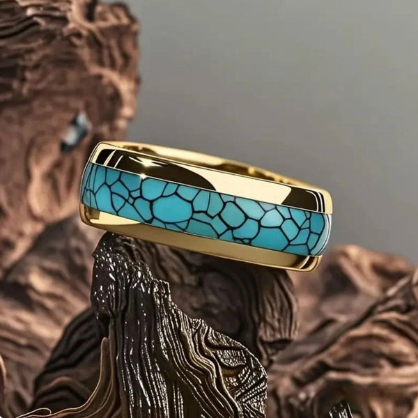 Tidecrest Signet Gold Ring