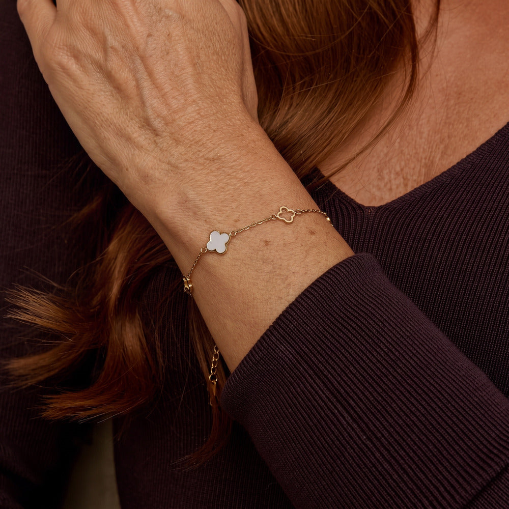 Lucia Clover Bracelet