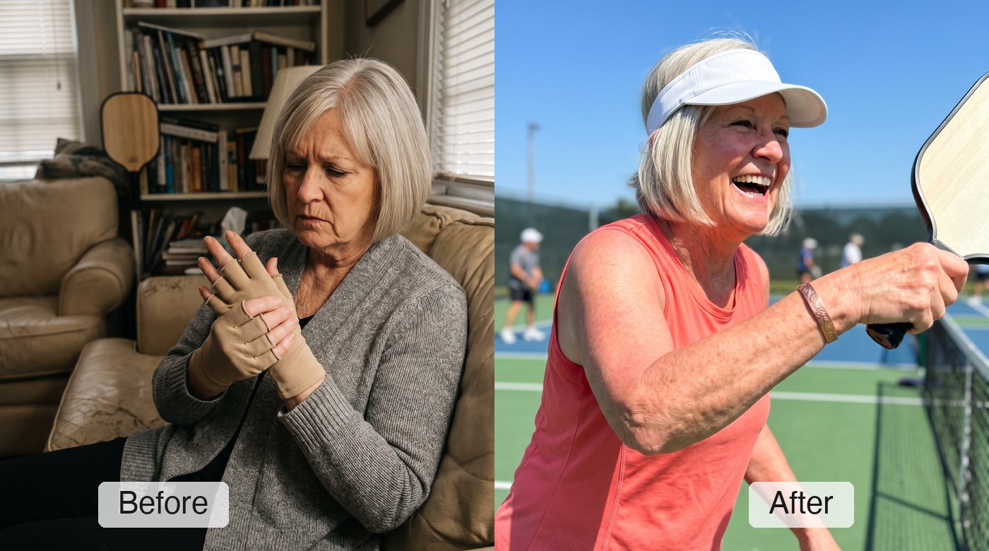 Joyce D., Tucson, Arizona: before and after