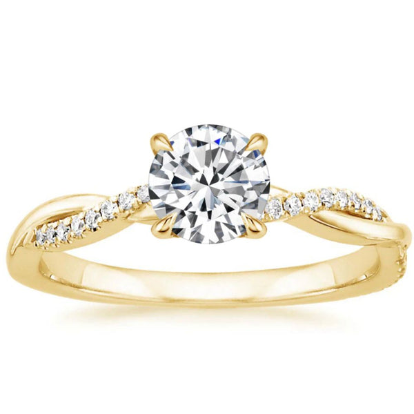 Jane Twisted Diamond Ring
